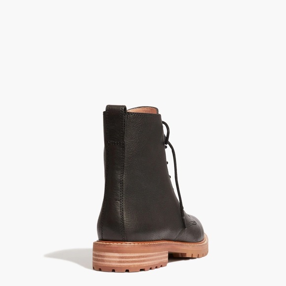 Madewell The Clair Lace-Up Boot in Leather - Picture 4 of 7